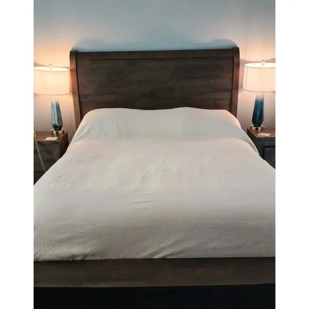 Hotel Collection Linen Beige Full Queen Duvet